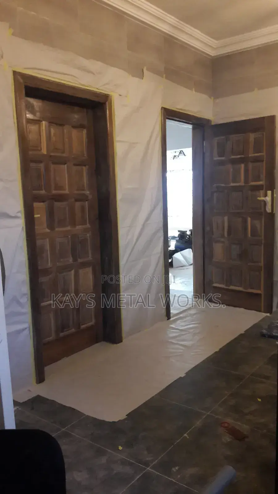 Wood Walnut Spraying.