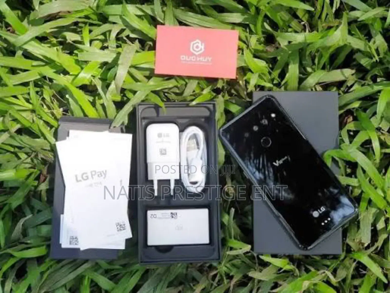 New LG V50S ThinQ 256 GB Black