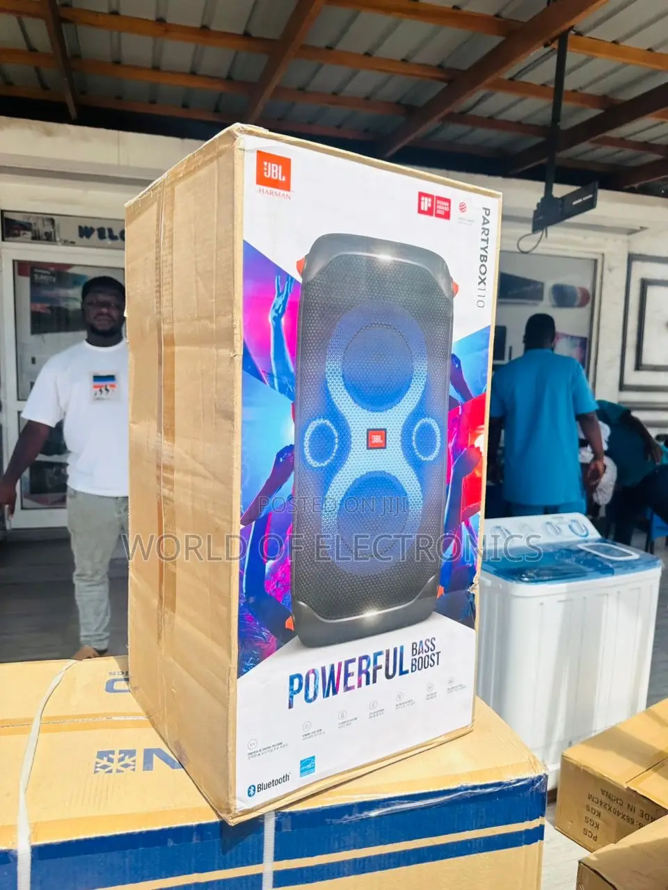 Sealed in Box Wireless Sound Speaker Party Box 110 JBL