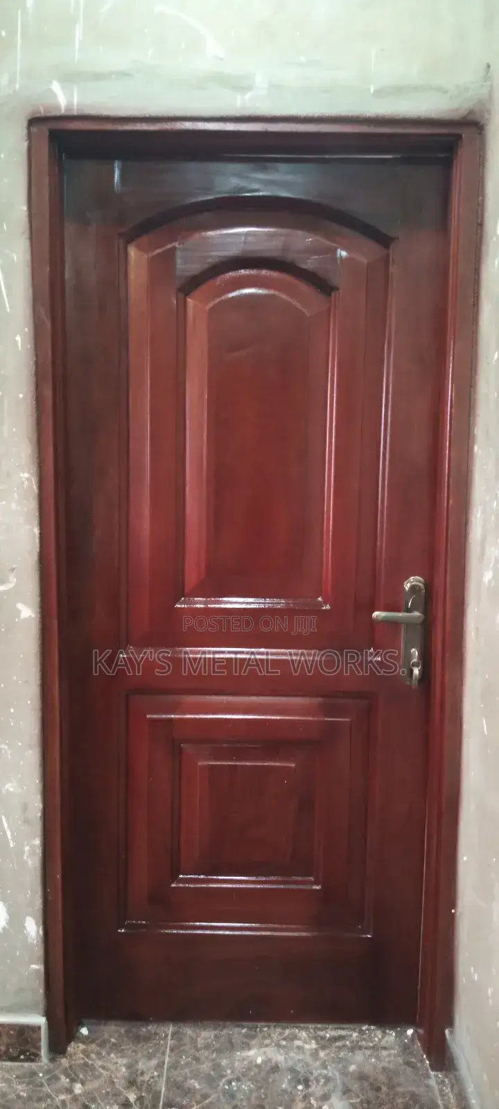 Mahogany and Lacquer Spraying