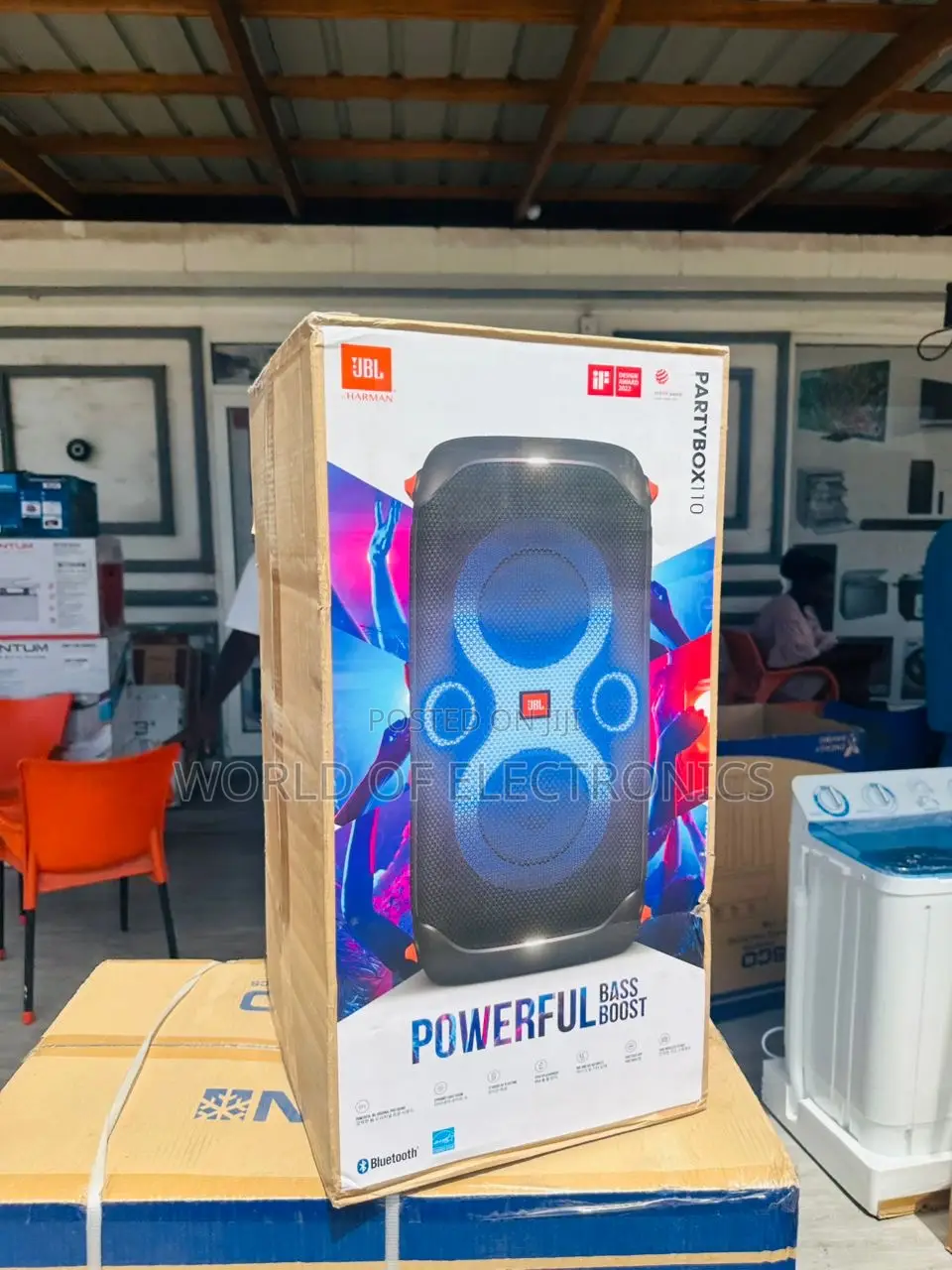 Deep Bass Party Box 110 Bluetooth Portable Speaker on Sale