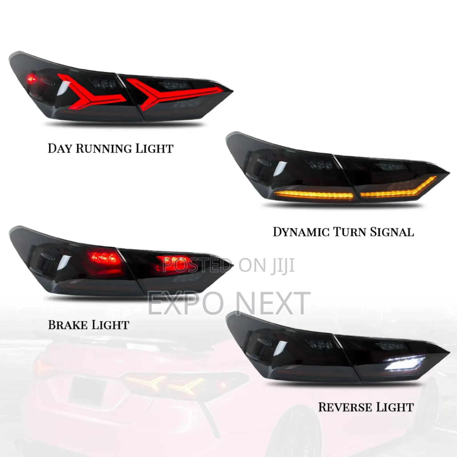 Toyota Camry 2018-2022 Abs+Led Tail Lights