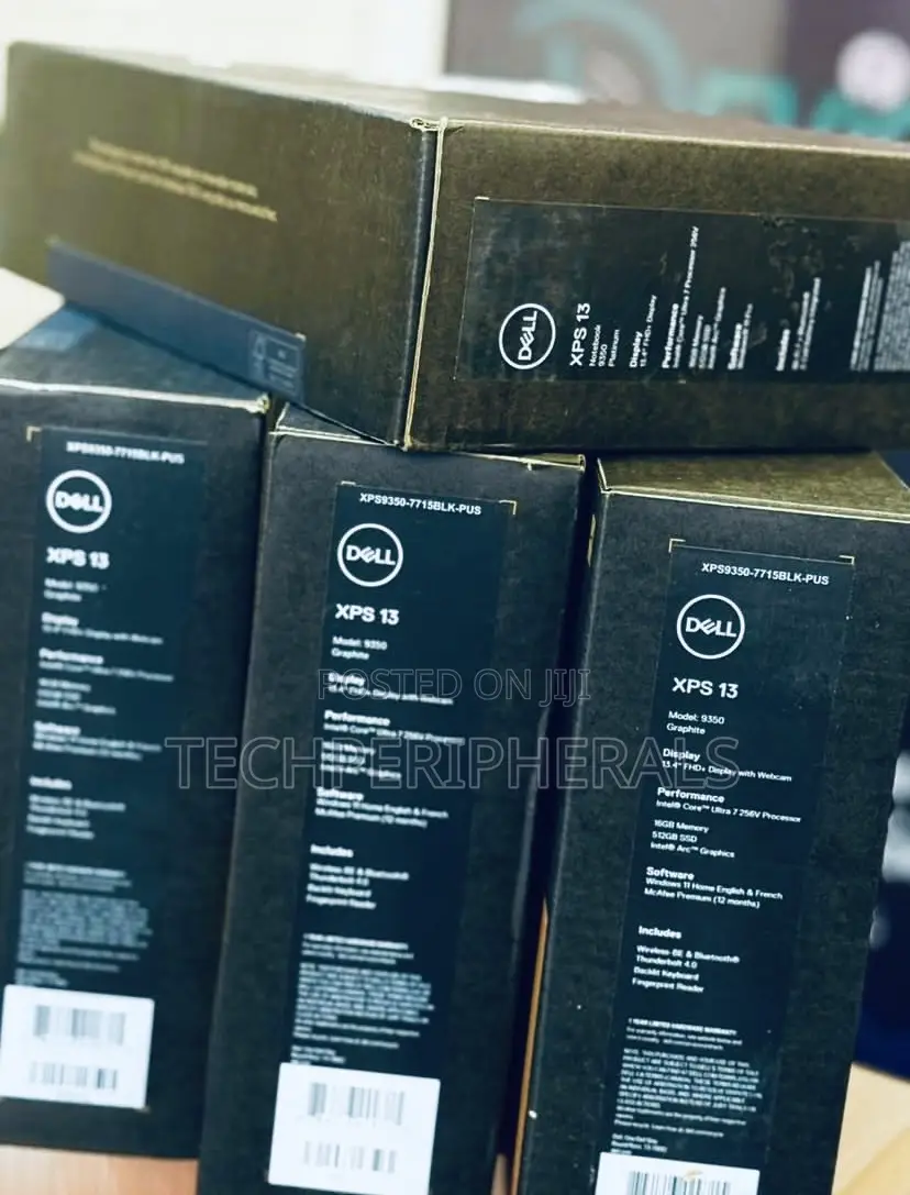 New Laptop Dell XPS 13 16GB Intel Core i7 SSD 512GB