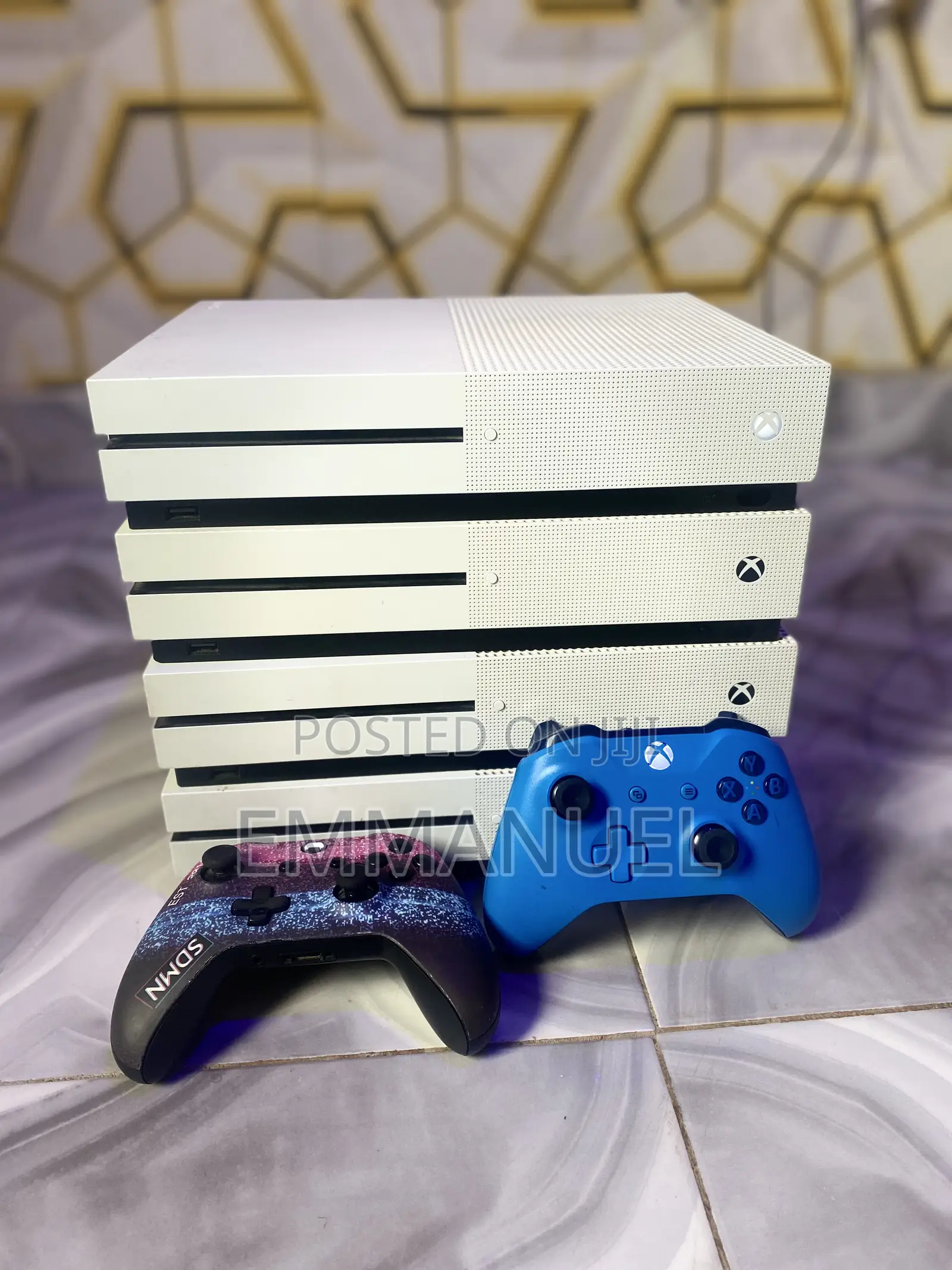 Xbox One S Console, One Controller With 21 Games, 1tb