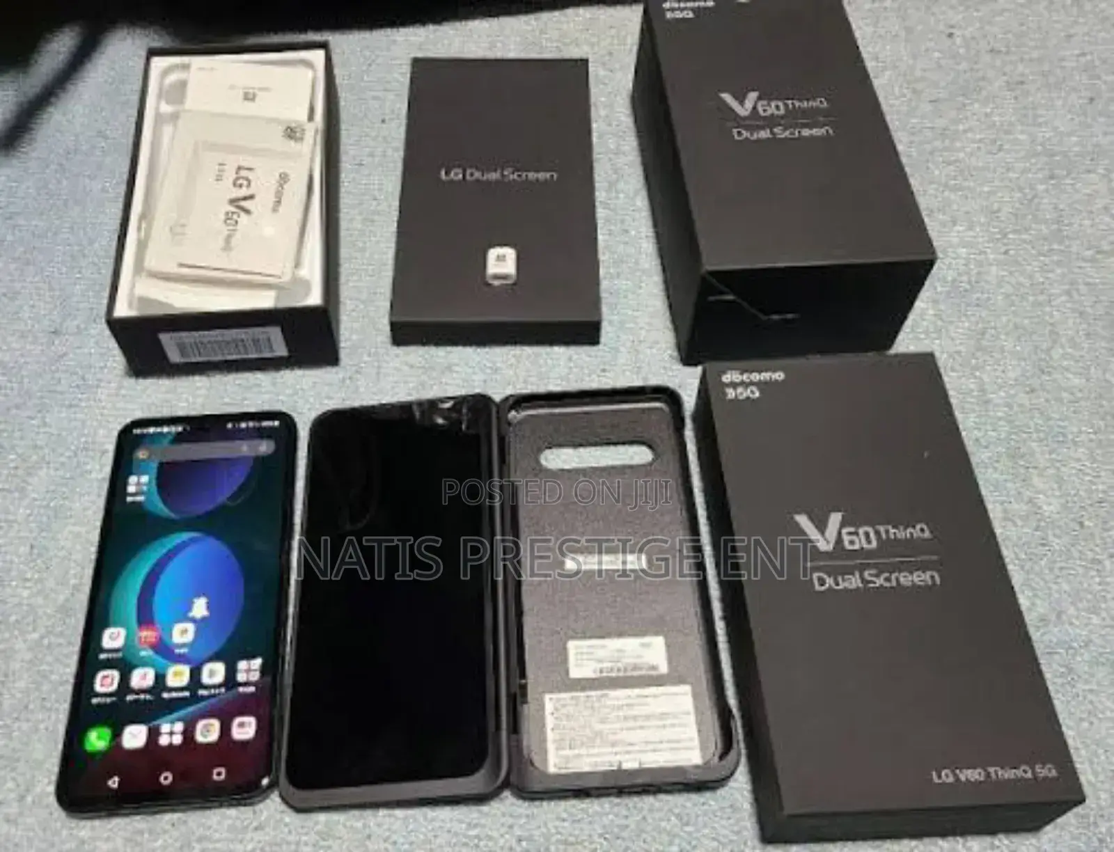 New LG V60 ThinQ 5G 256 GB Black