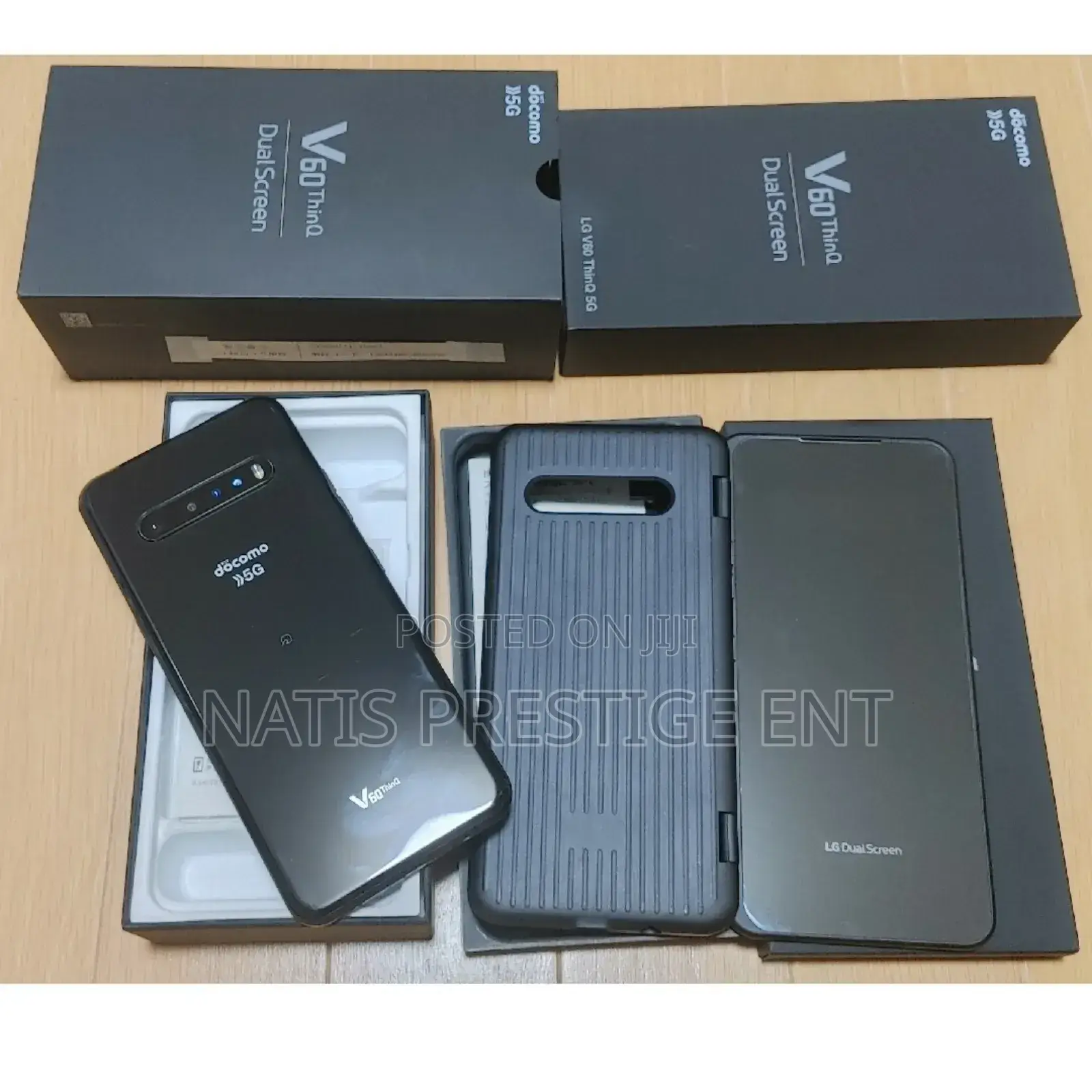 New LG V60 ThinQ 5G 256 GB Black