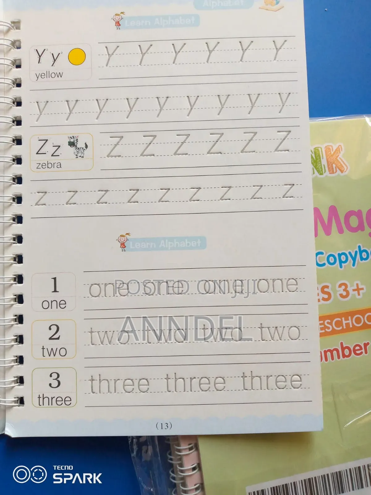 Magic Groove Practice Copybook