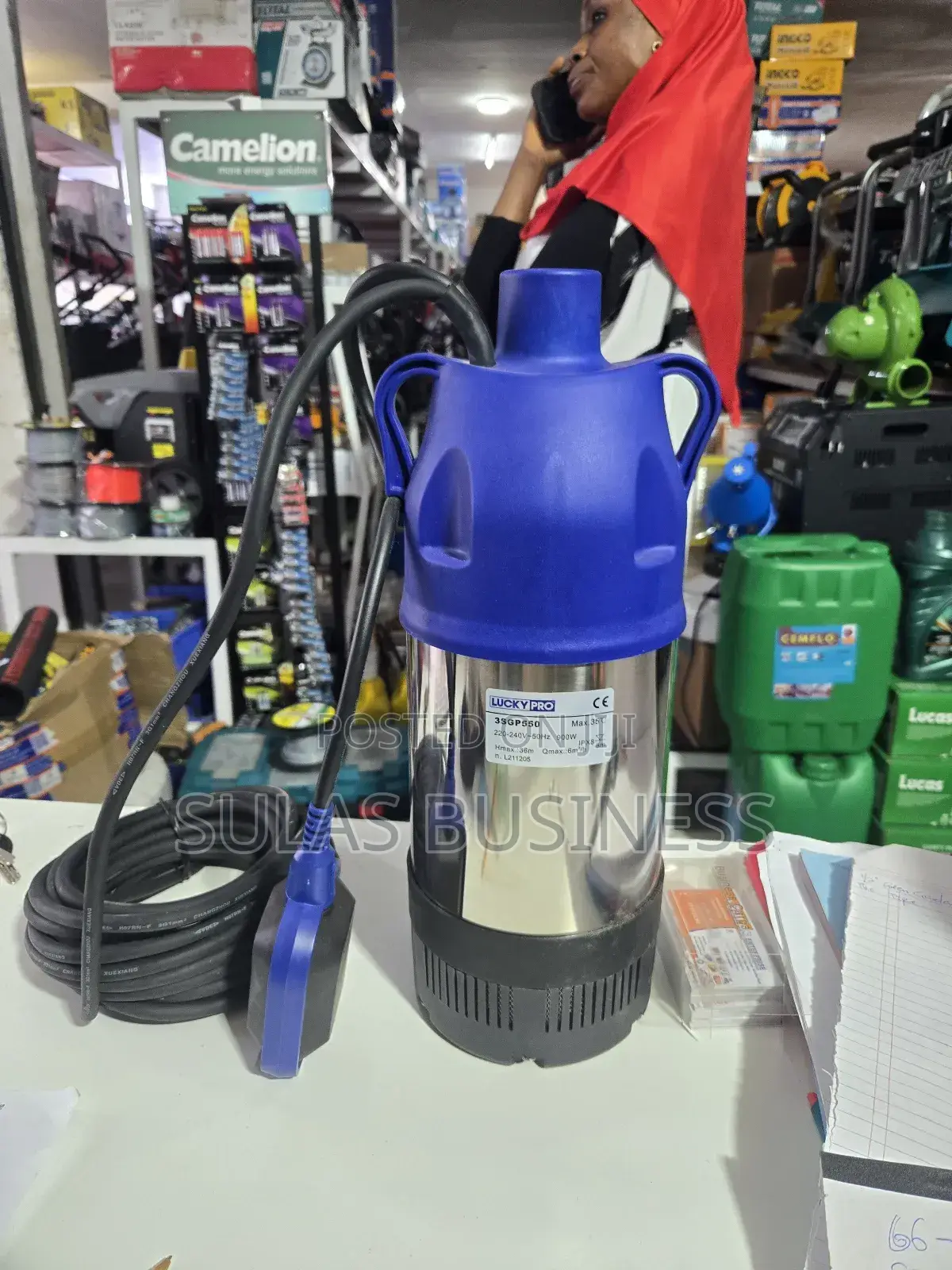 1.0hp 136 Feet Deep Well Pump