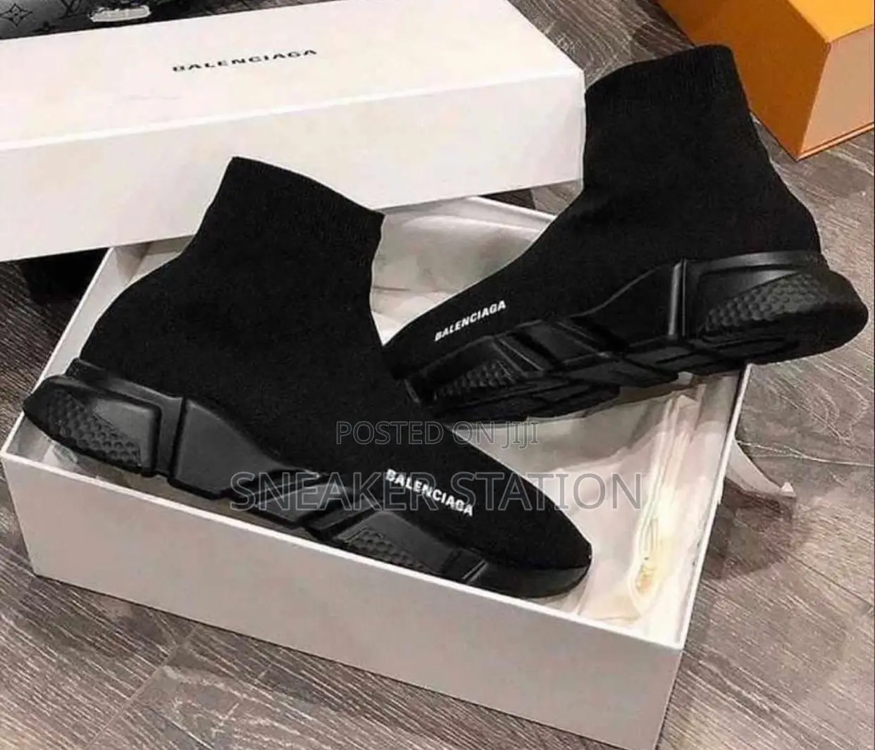Balanciaga Speed Trainer All Black