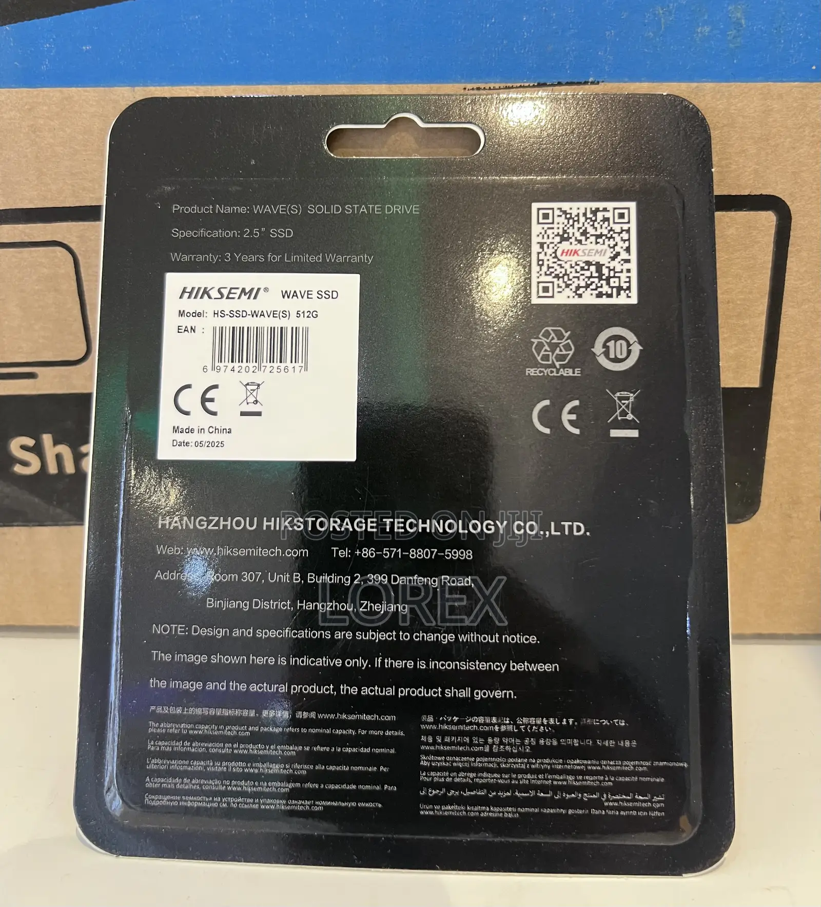Hiksemi Ssd 512gb Hikvision Hs-ssd-wave(S)