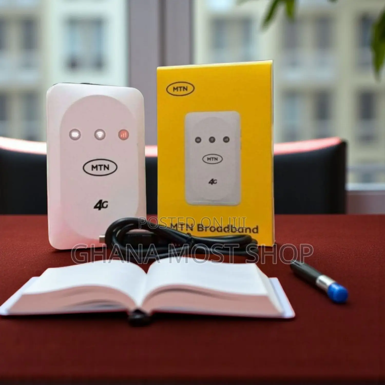 Zte MTN 4g Universal Pocket Mifi-White (35446)