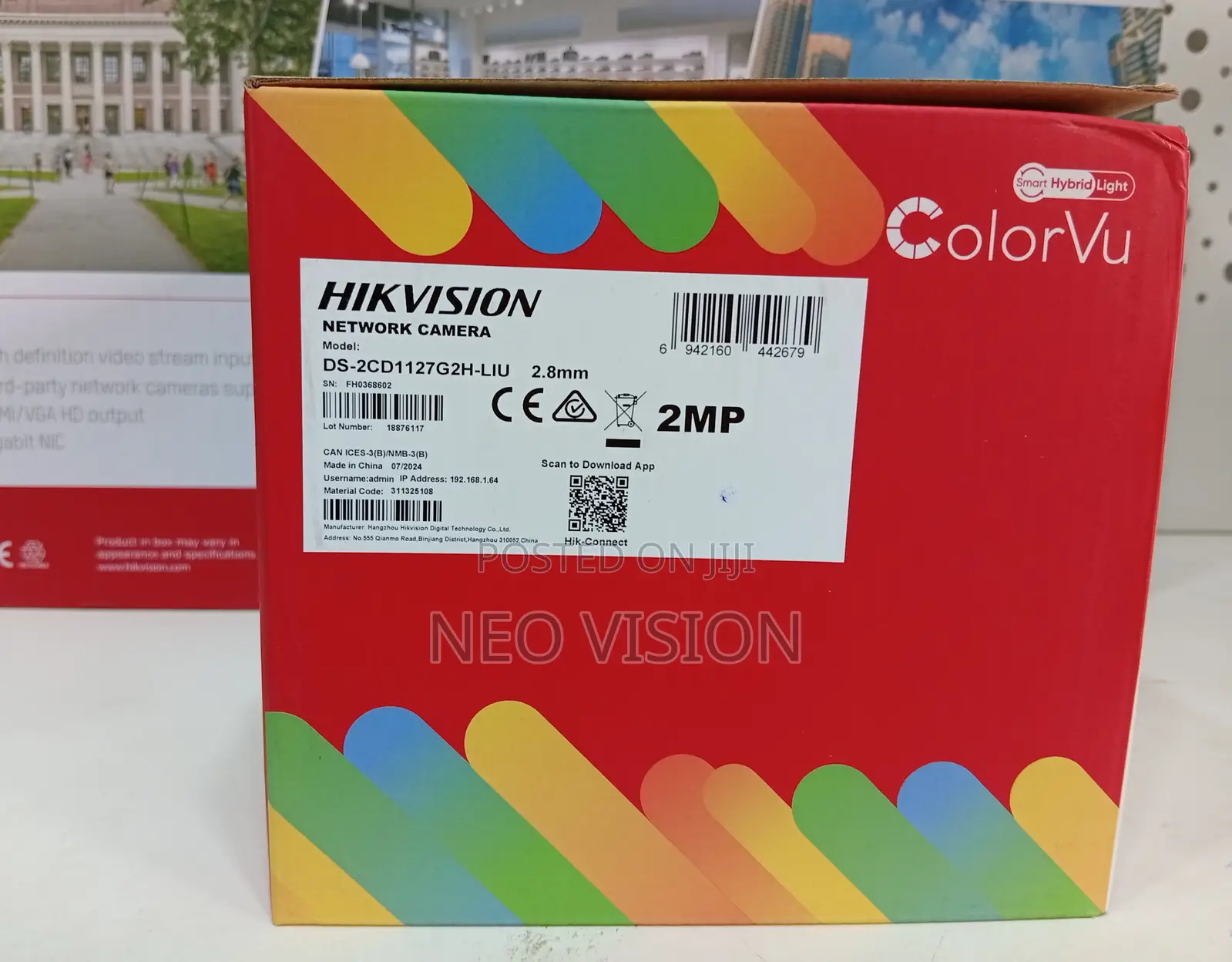 Hikvision 2mp Colorvu Dome