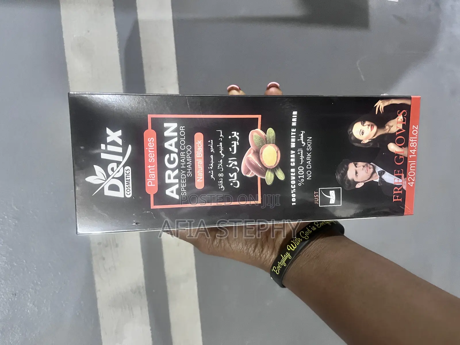 Delix Black Hair Dye Shampoo