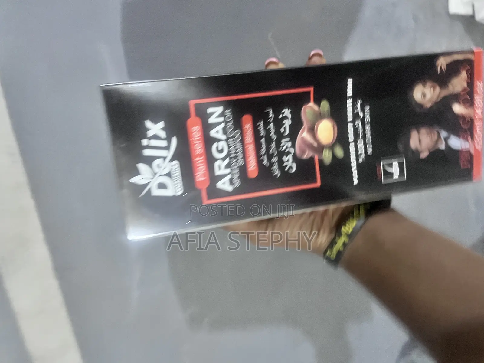 Delix Black Hair Dye Shampoo