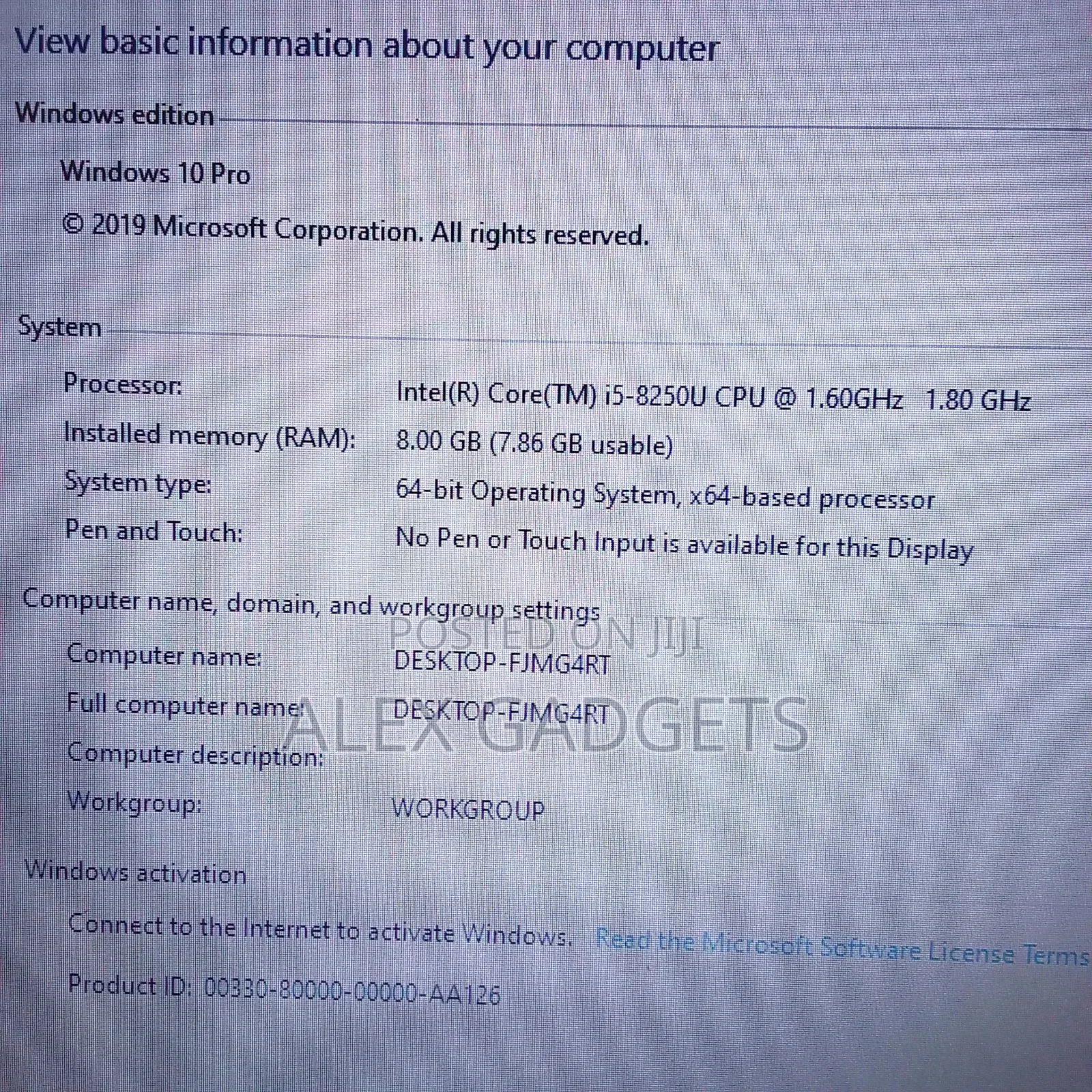 Laptop HP ProBook 450 G5 8GB Intel Core I5 SSD 512GB