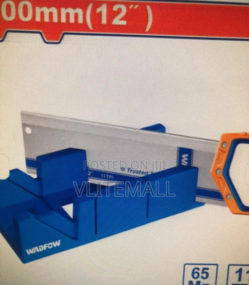 Wadfow 12" Mitre Box and Back Saw Set - Whw2112