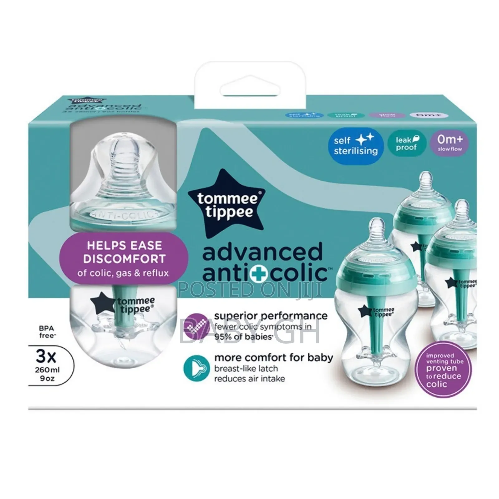 Tommee Tippee Advanced Anti-Colic Bottle