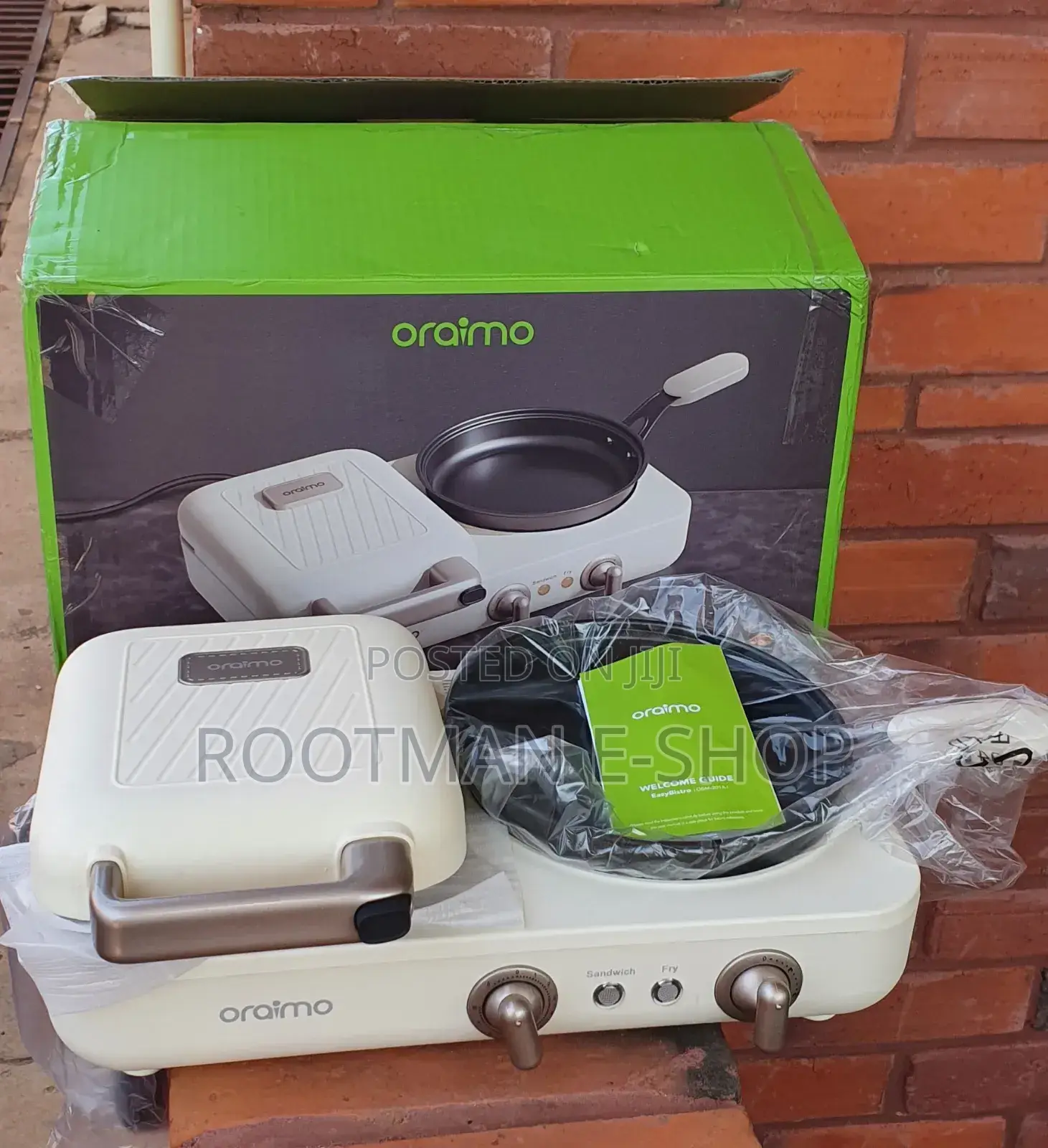 Electric Breakfast Maker With Toaster, ( Very Convenient )