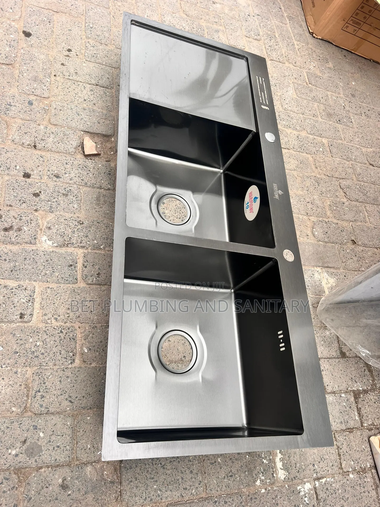 Double Bowl With 1 Arm Cabinet Sink_kitchen Sink_complete