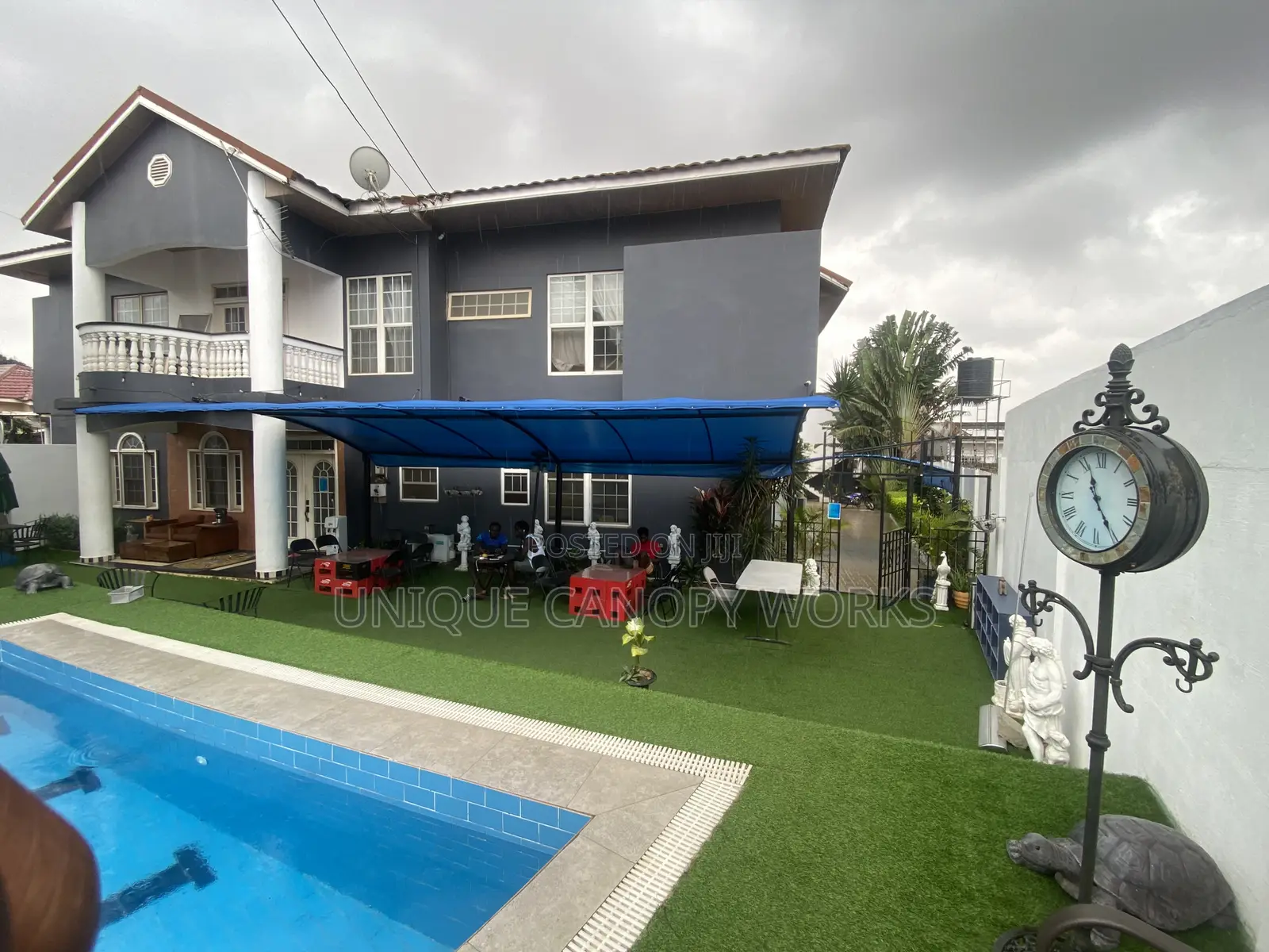 Pool Side Carport