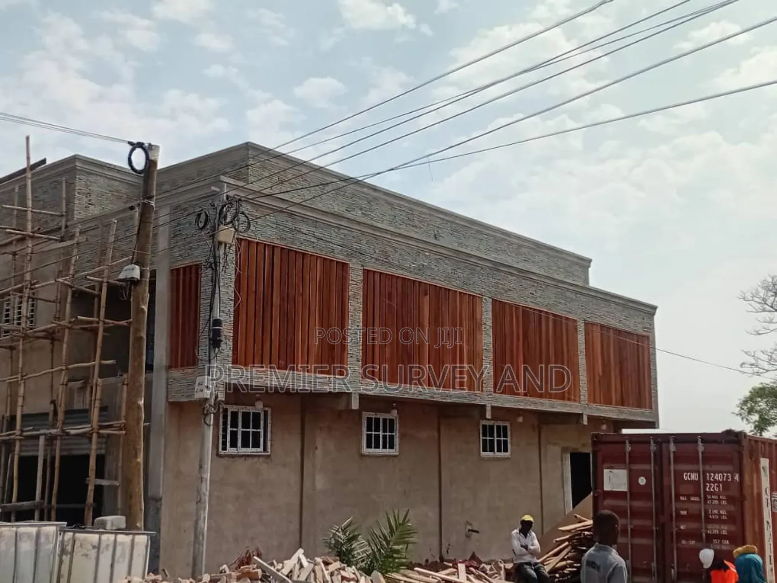 Wooden Strips Installation