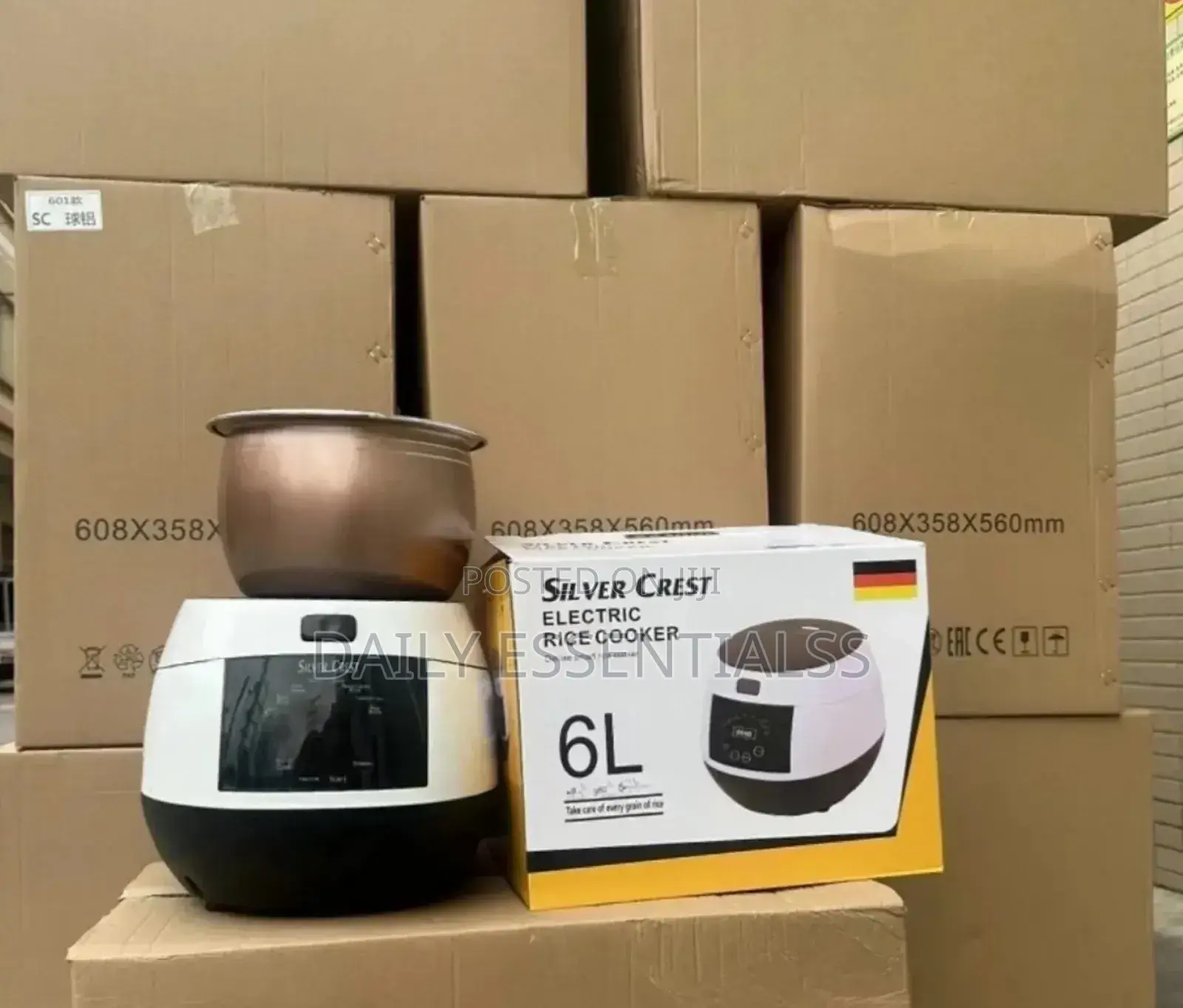 Durable 6l Rice Cooker – Ideal for Family Meals