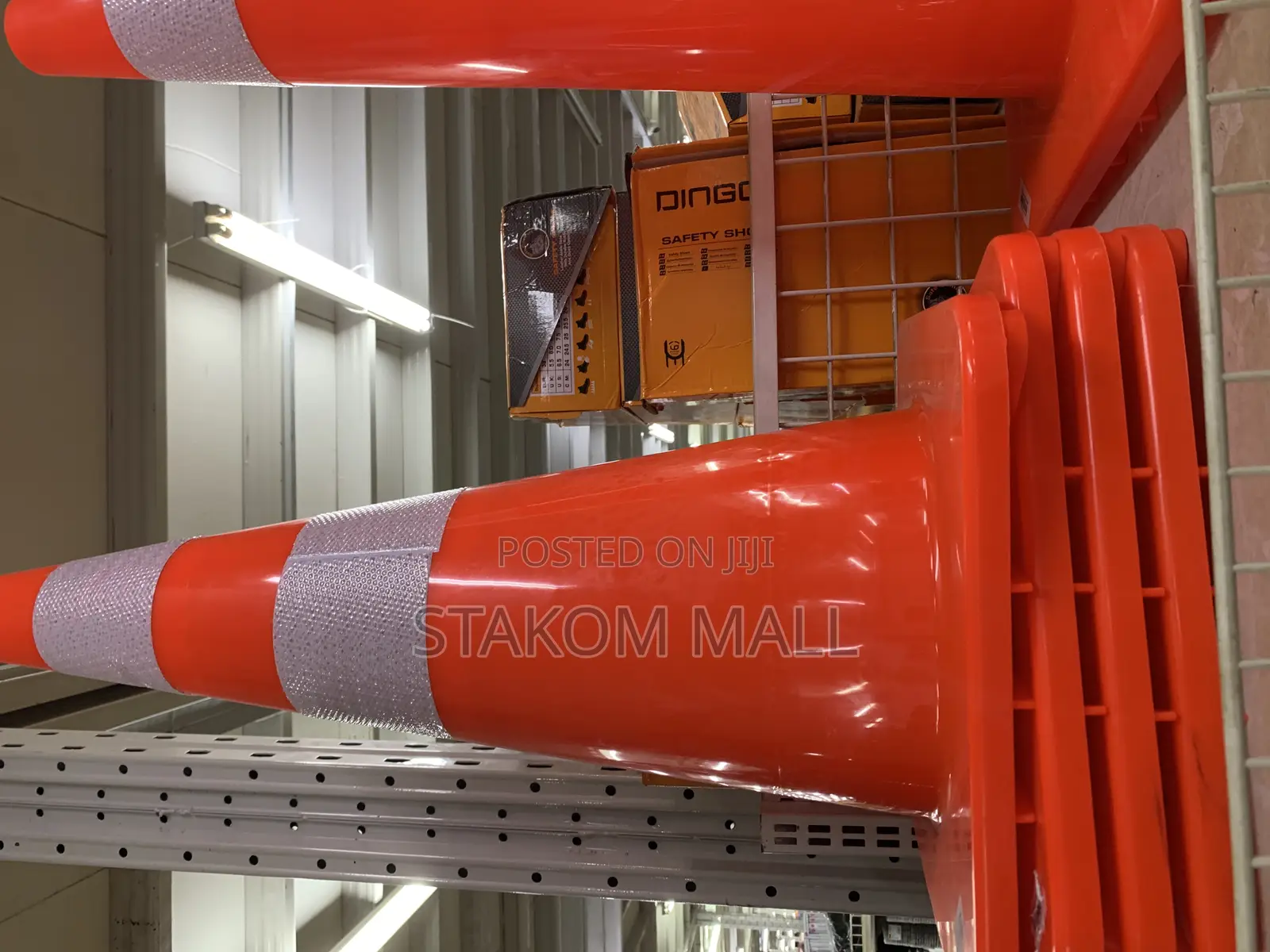 Traffic Cone - Red and White