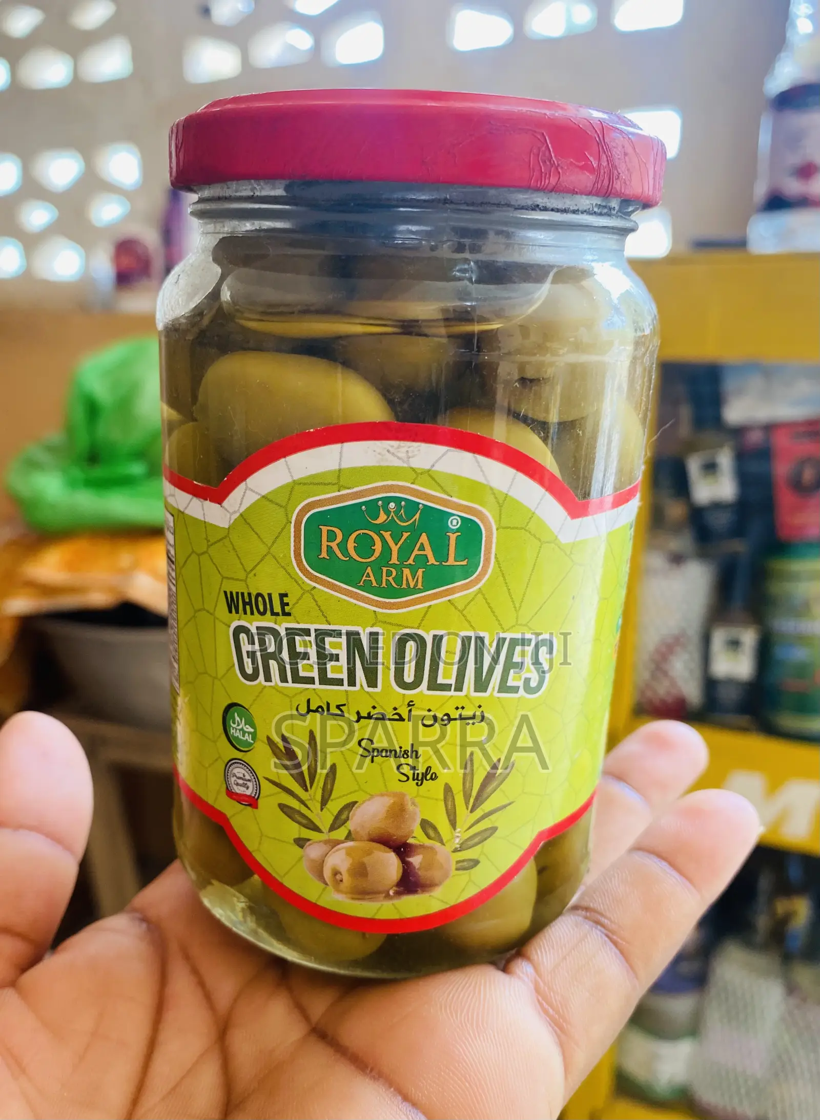 Whole Green Olives
