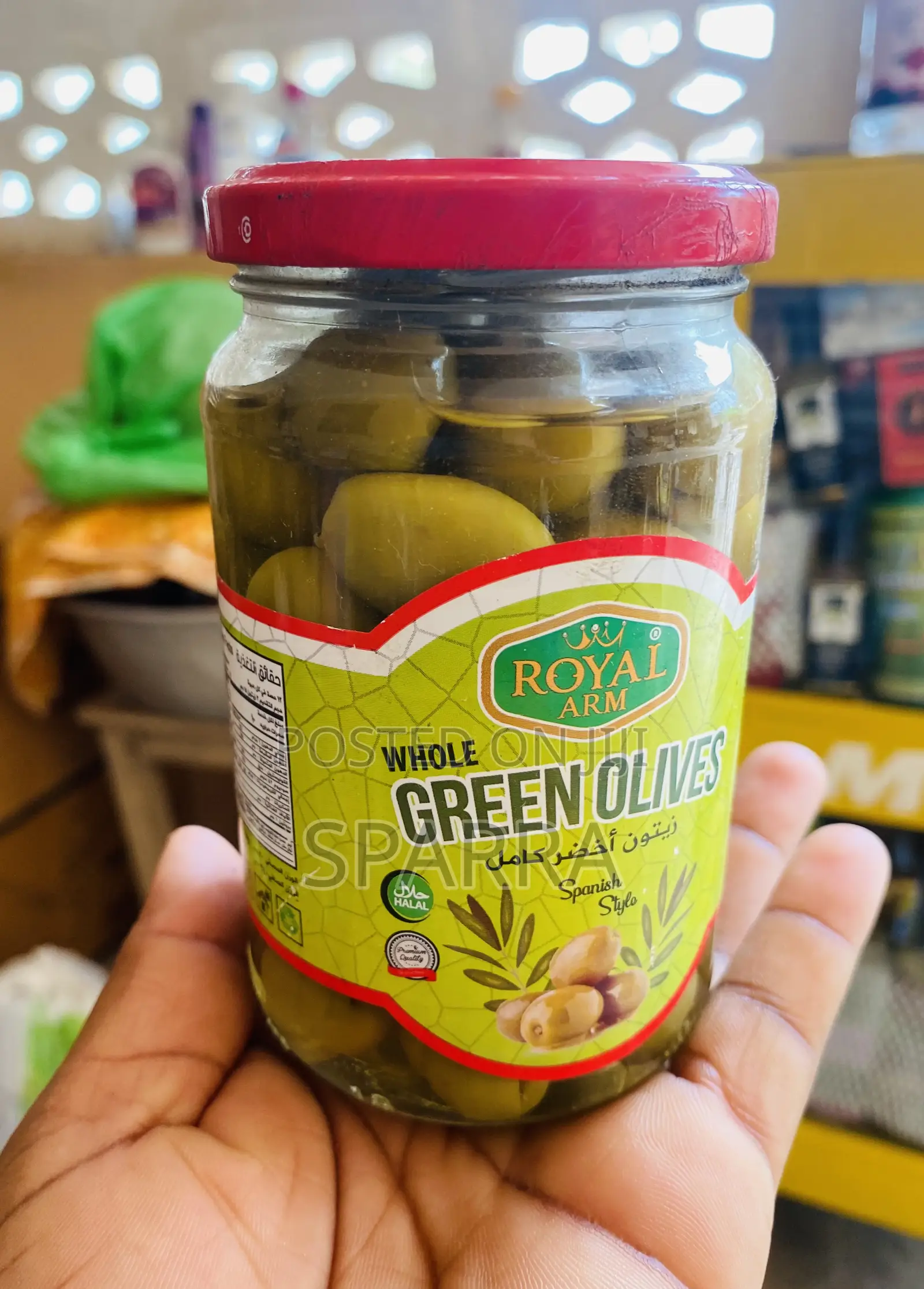 Whole Green Olives
