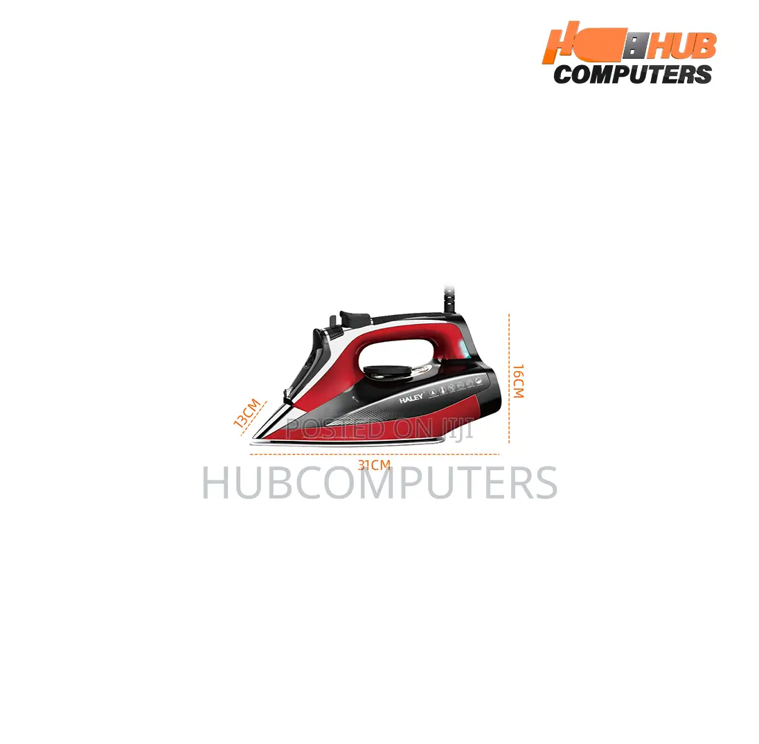 Haley -Hy-2072 Steam Iron 2600w Red