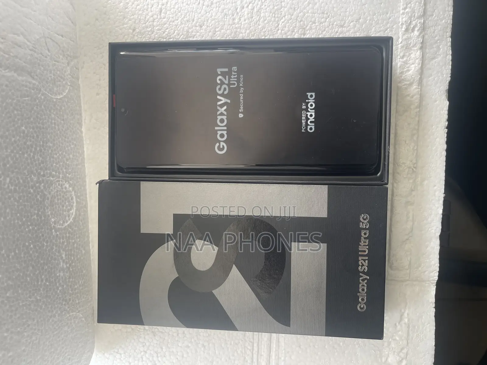 New Samsung Galaxy S21 Ultra 5G 256 GB Black