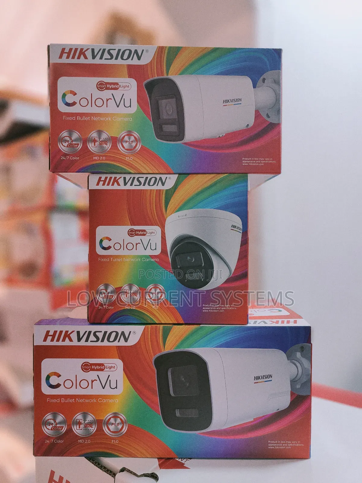 Hikvision 4mp Ip Colorvu Srb With Two Ways Audio Strobe Light Alarm