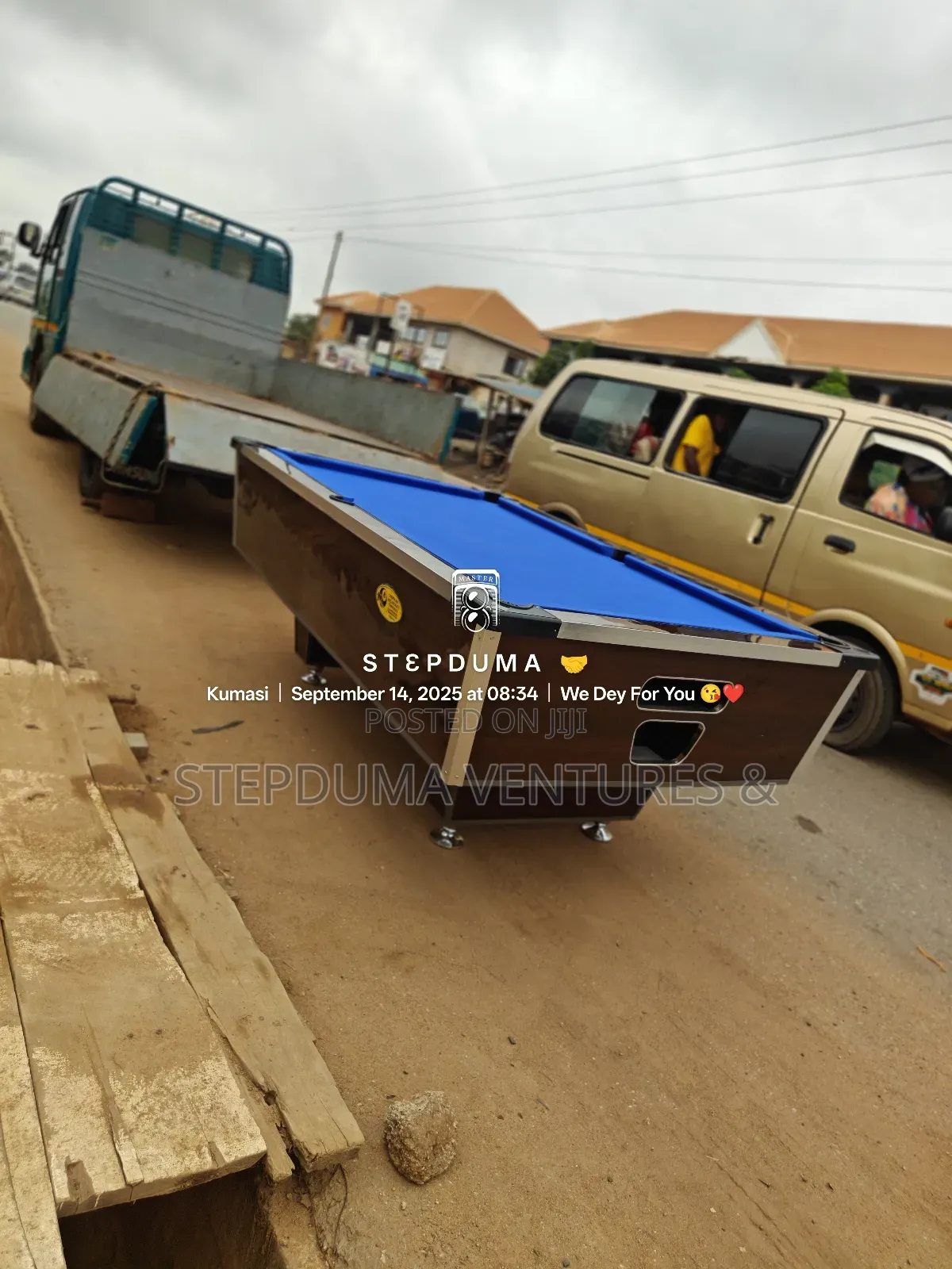 Marine Board Snooker Table