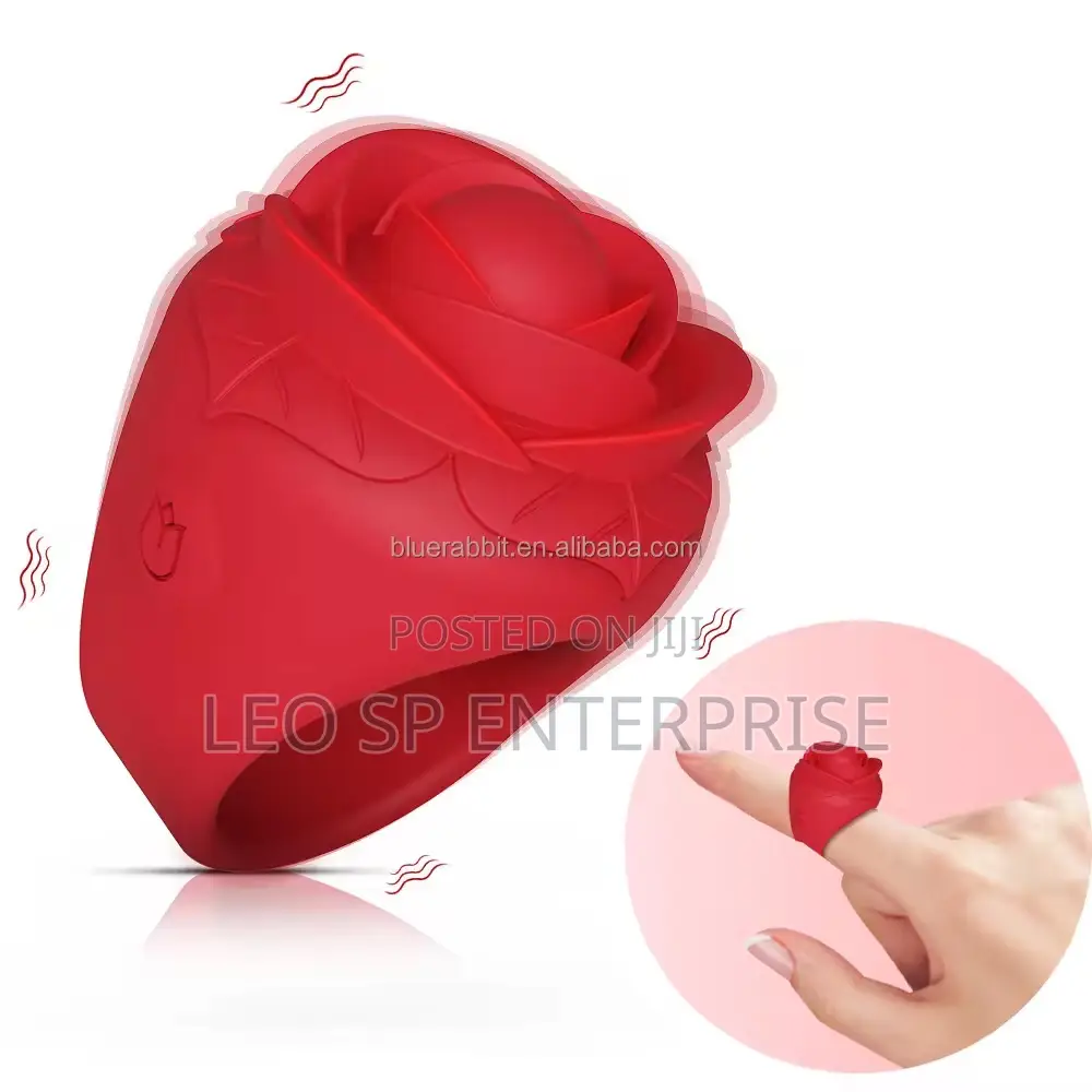 Rose Vibrating Ring