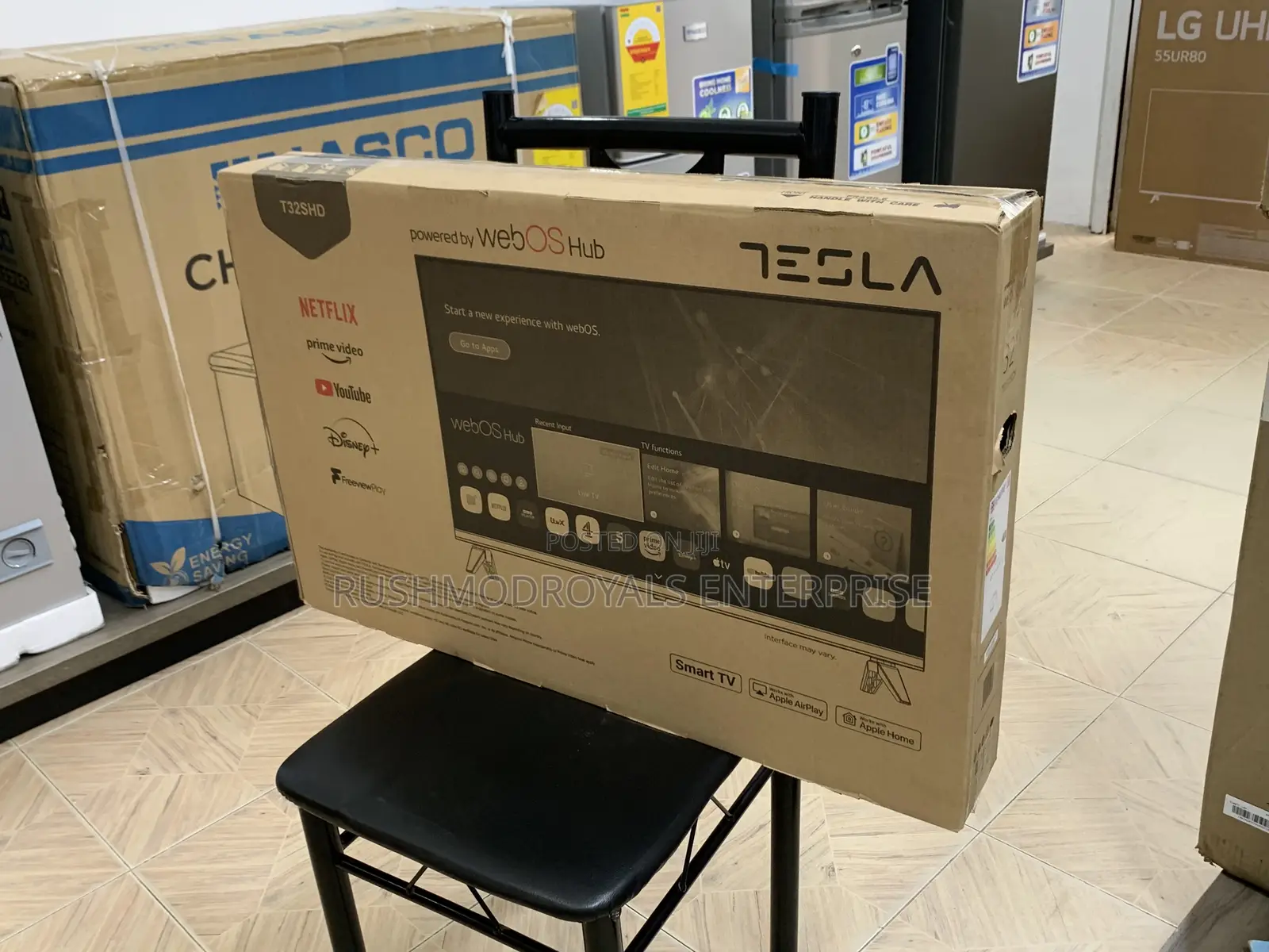 The Effortless Smart Tv: 32" Tesla With Intuitive Controls
