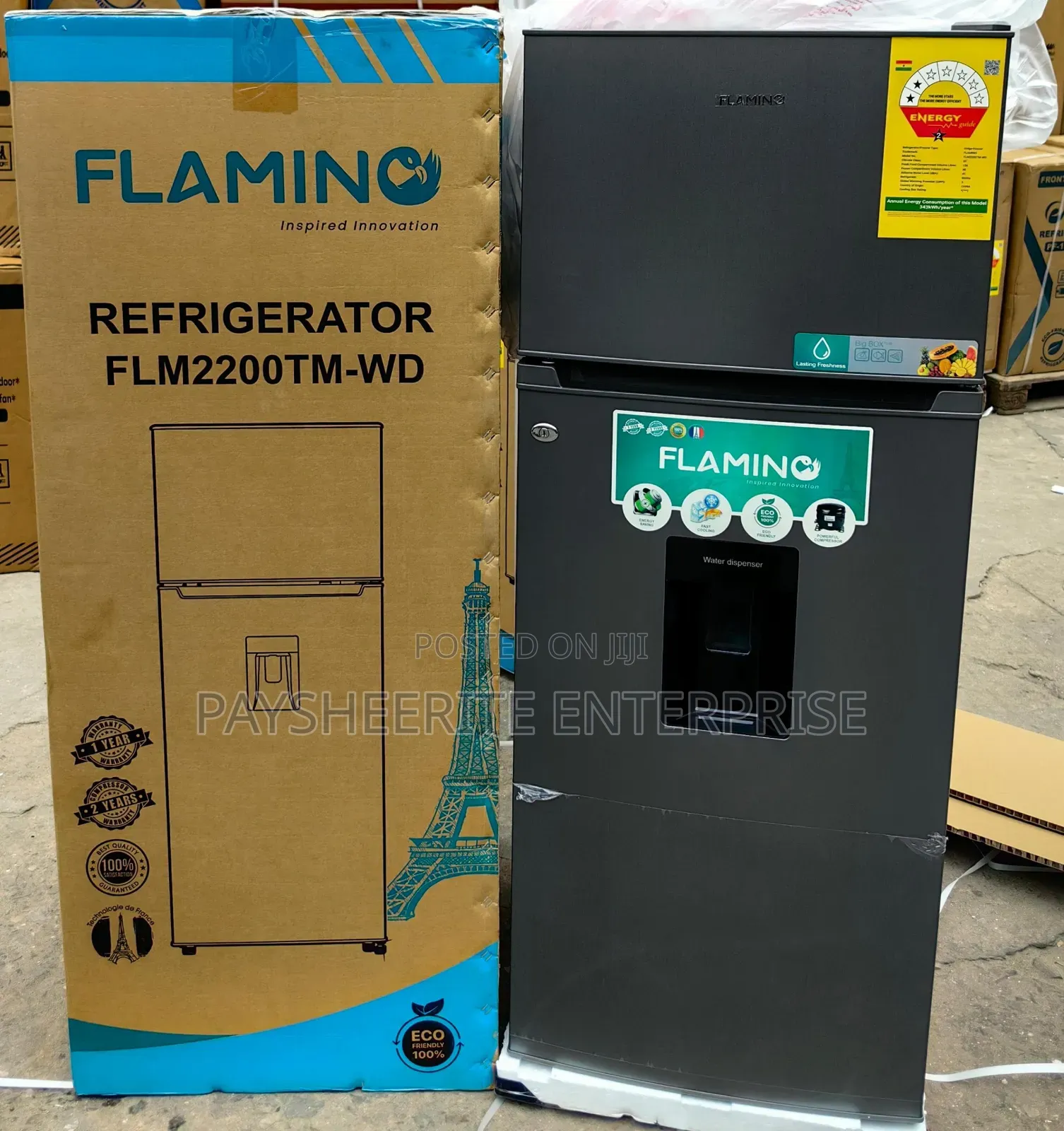 204l Flamino
Refrigerator *Ghc3300.00*