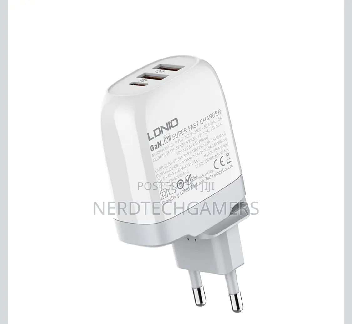 Ldnio A3511q Super Fast Charging 65w