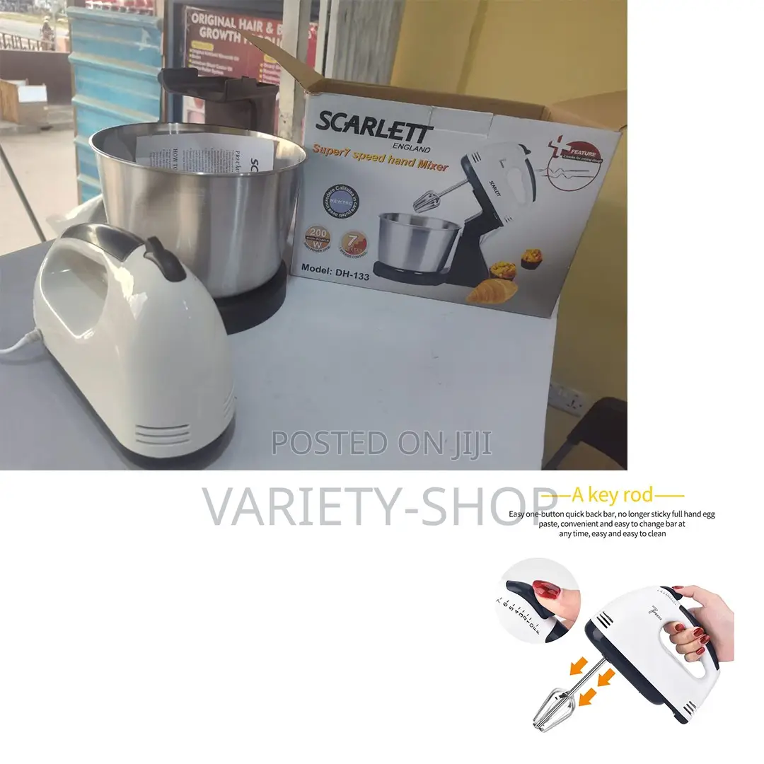 Hand Mixer 200w – Compact and Reliable