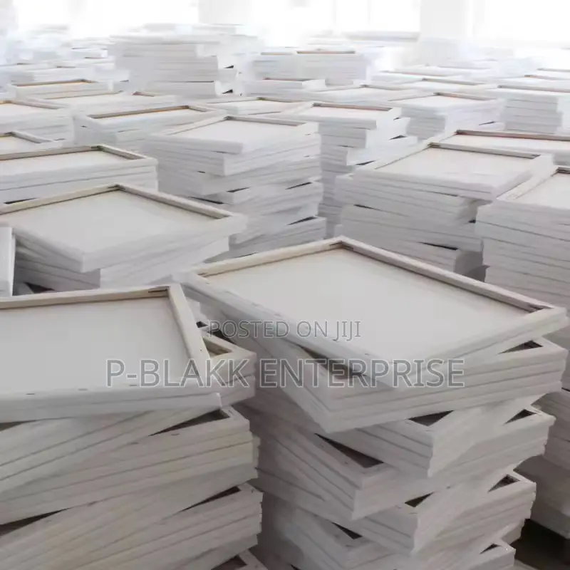 Various Sizes 100% Cotton 280gsm Blank Wood Canvas Board