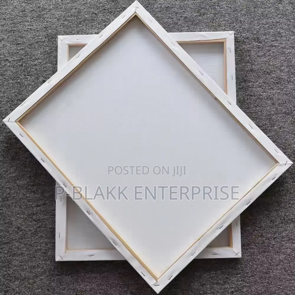 Various Sizes 100% Cotton 280gsm Blank Wood Canvas Board