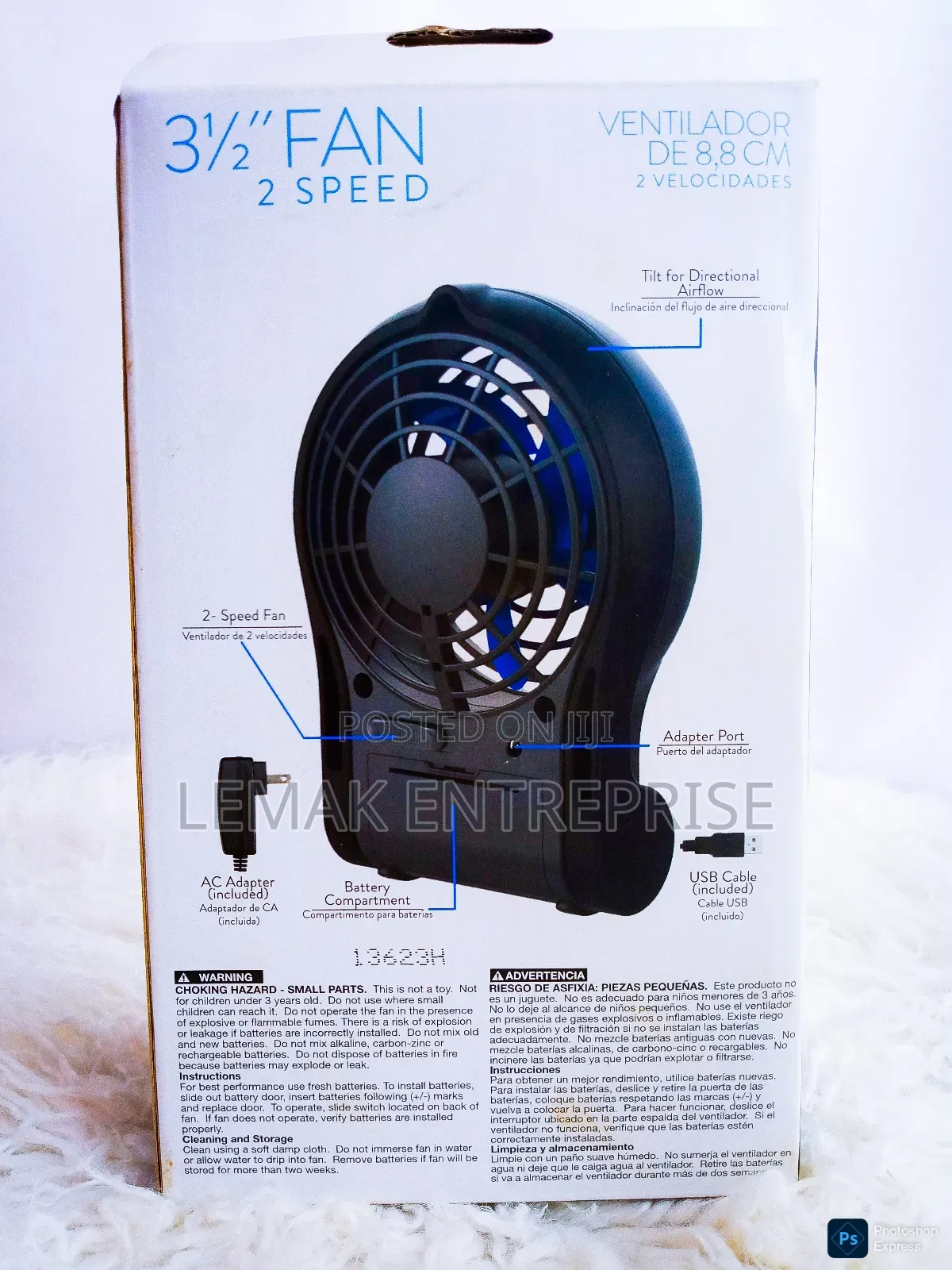 Treva Rechargeable Fan