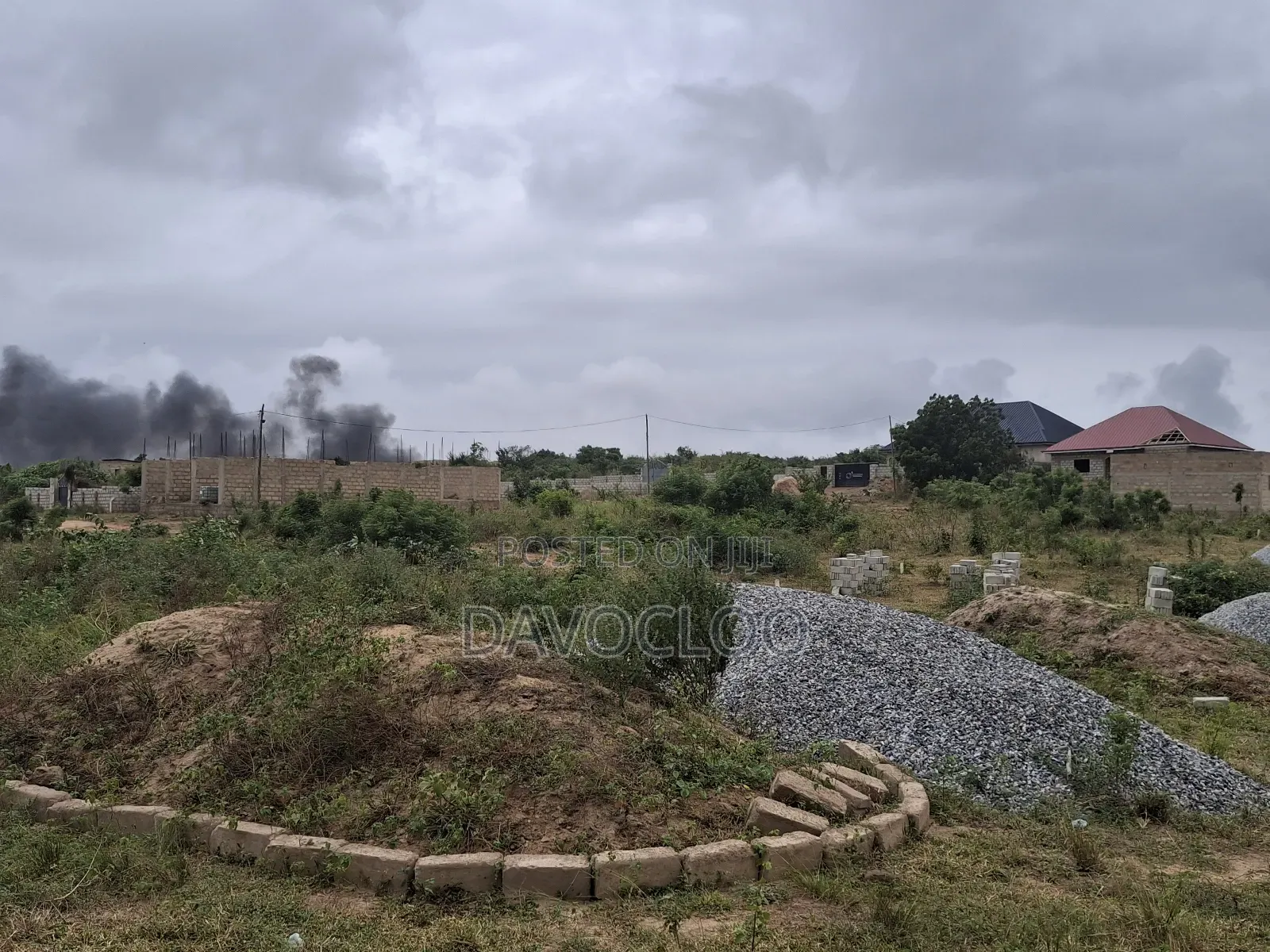 Just After Liberia Camp Land