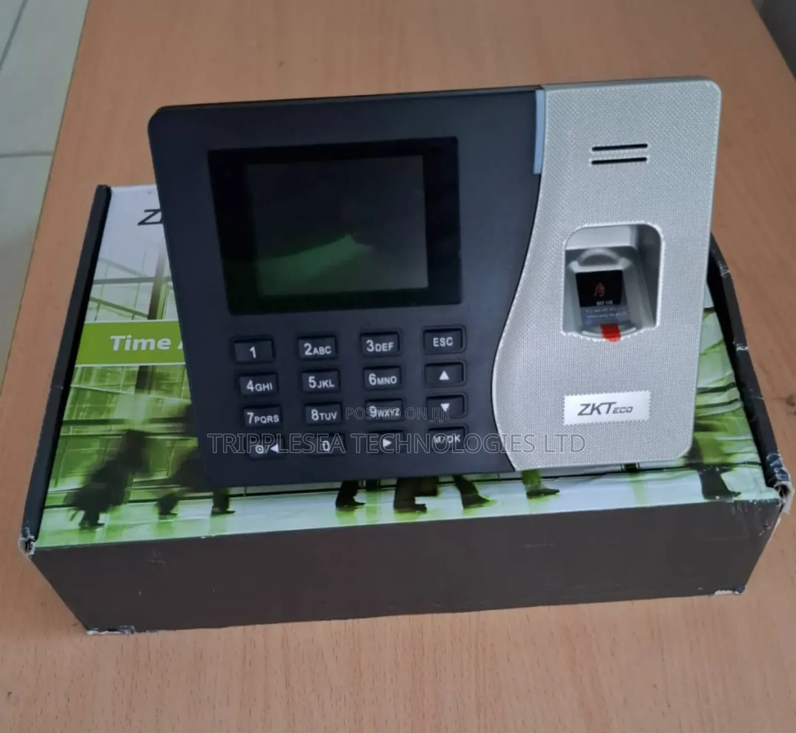 Zkteco (Id) Time Attendance Terminal + Finger + Password + Card
