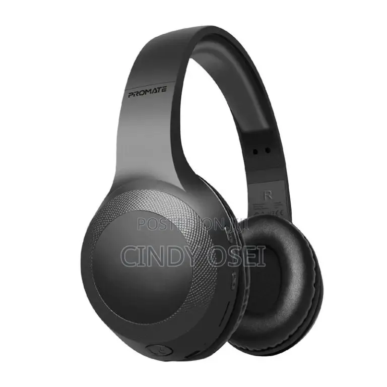 Bluetooth V5.0 Lightweight Over Ear Headset With Microphone