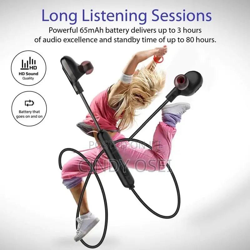 Bluetooth V4.2+Edr Wireless Neckband Earphones