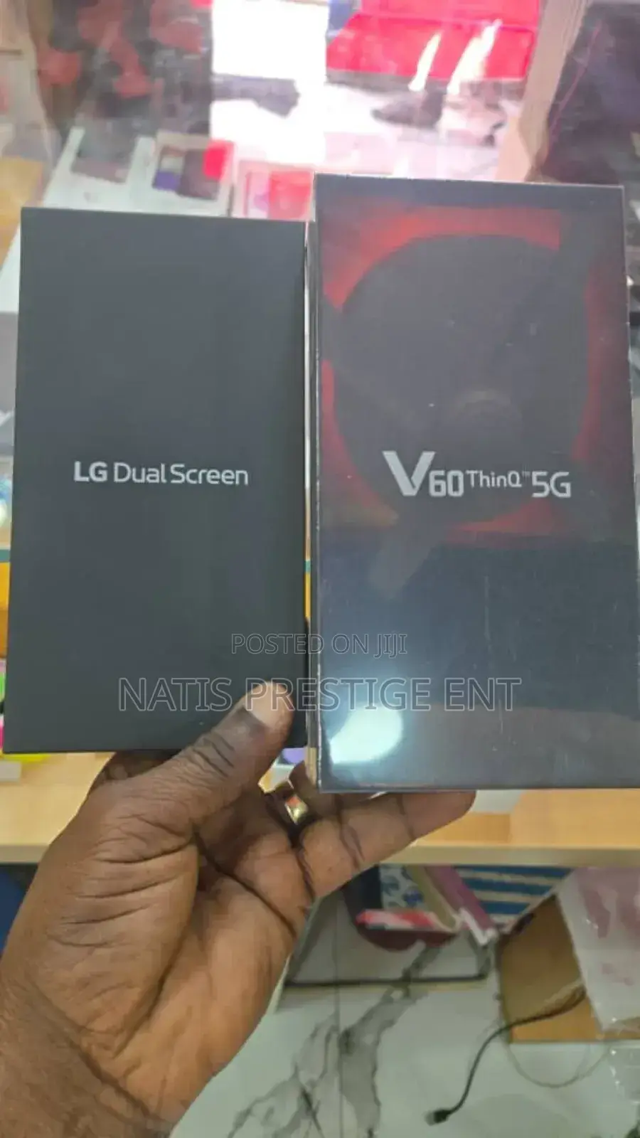 New LG V60 ThinQ 5G 128 GB Black