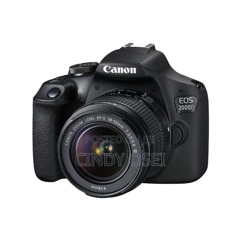 Canon Eos 2000d-Wifi 24.1 Mp 3.0 Screen + Lens 18-55