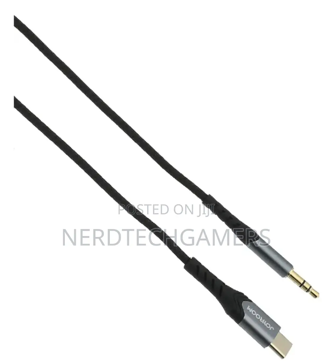 Joyroom Sy-A03 Type-C To3.5mm Port Audio Cable 2m – Black Color