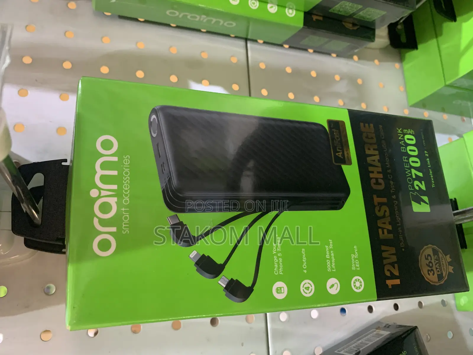 Oraimo Power Bank - 27000mah / 30000mah