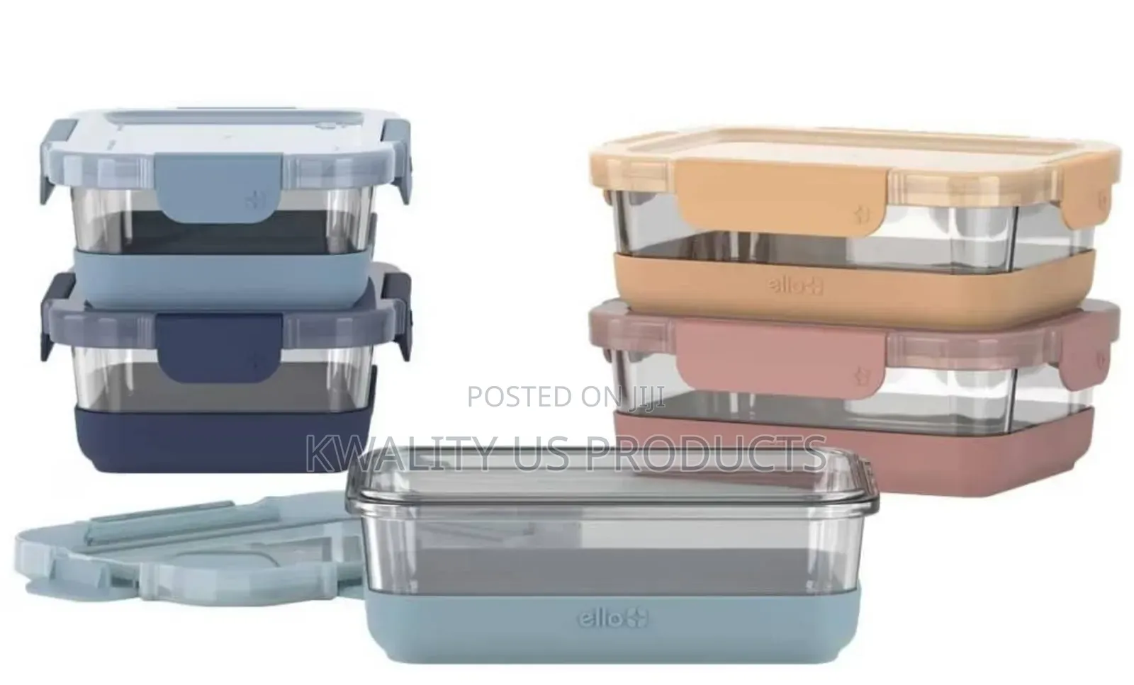 Ello Glass Meal Prep - 10 Piece Set